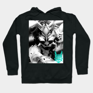 Genshin Impact Xiao Noir Hoodie